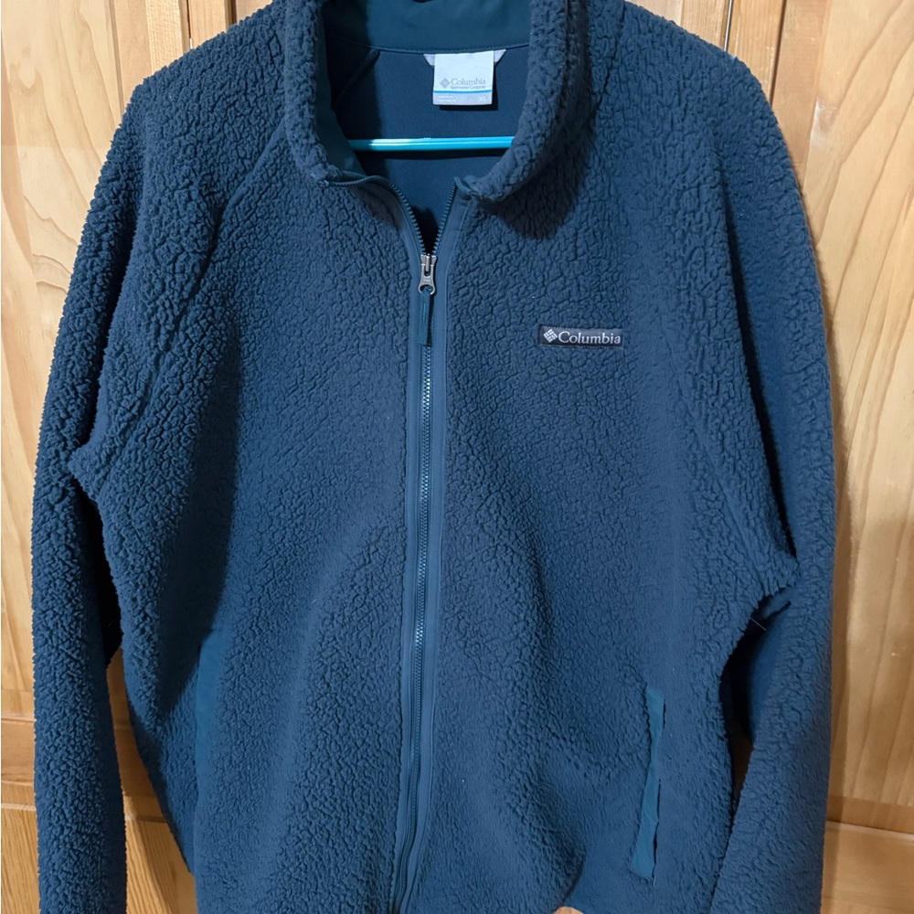 Columbia Teal and Black Jacket